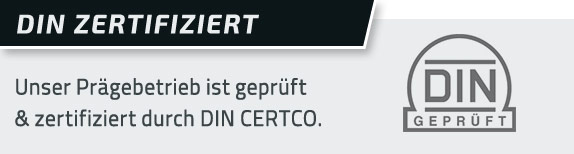 Autokennzeichen von DIN-Certco zertifiziert