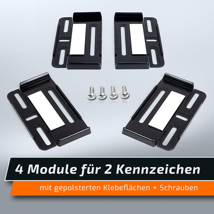 Simple Fix Kennzeichenhalter für Autokennzeichen