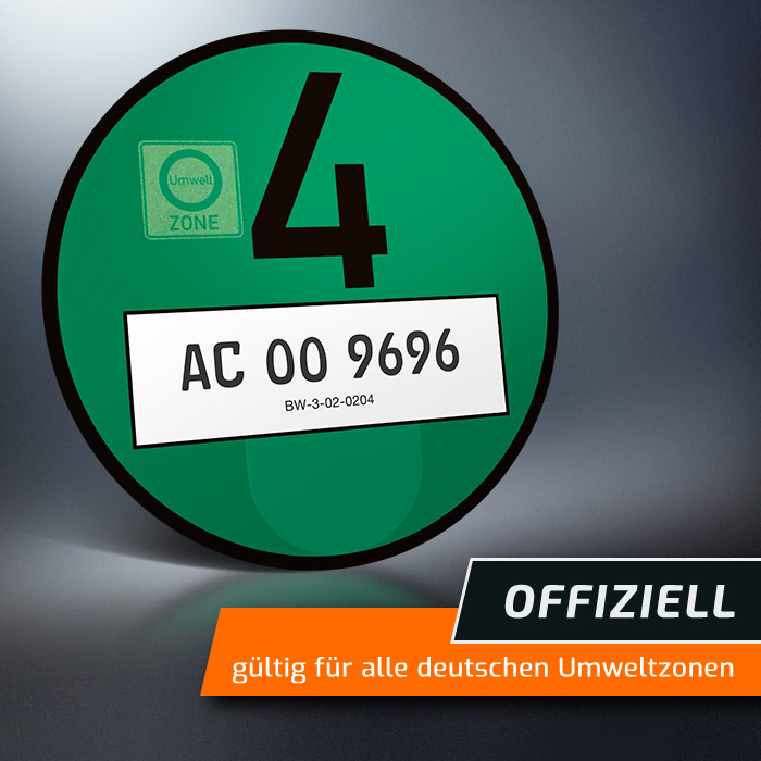 Umweltplakette offiziell