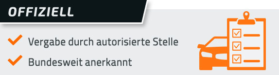 Offizielle grüne Plakette&nbsp;